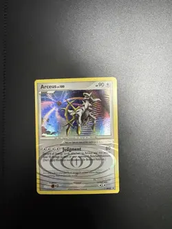 Pokemon Arceus Lv.100 DP50 Diamond & Pearl Promo Holo Rare Card - Image 1