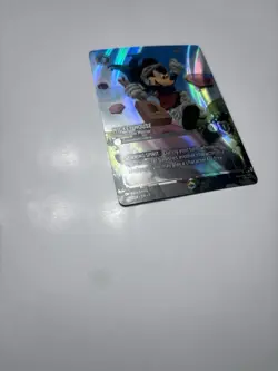 Lorcana Mickey Mouse Inspirational Warrior ENCHANTED RARE Card 221/204 - Image 2