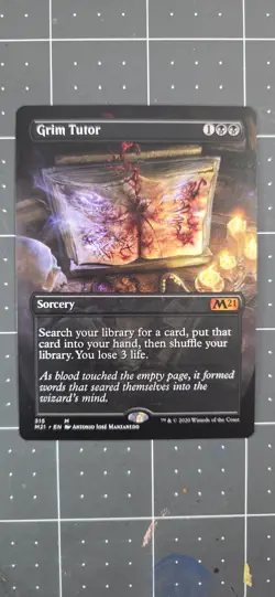 Grim Tutor (Alternate Art) Core Set 2021 Regular - Image 1