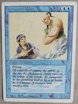 Mahamoti Djinn - Revised (3ED) - Rare Regular - HP - Magic The Gathering - Image 1