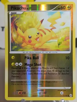 Pokemon TCG Pikachu 71/99 Arceus Reverse Holo - NM - Image 1