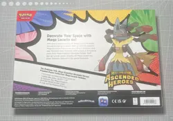 Pokemon Mega Evolution Ascended Heroes Premium Poster Collection Mega Lucario - Image 2