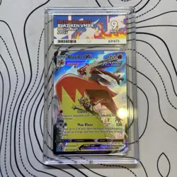 Pokemon TCG Blaziken VMax TG15/TG30 Silver Tempest Ace Mint 9 - Image 1