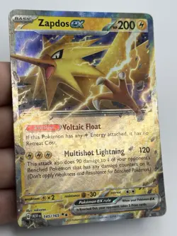 Pokemon - Zapdos ex - 145/165 - Scarlet & Violet: 151 (A1) - Image 4