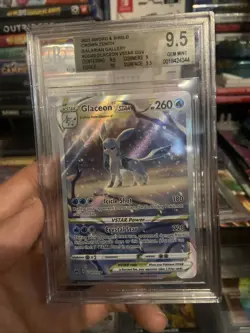 Glaceon VSTAR GG40/GG70 BGS 9.5 GEM MT - 2023 Pokemon Crown Zenith Galarian Gall - Image 1