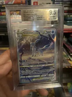 Glaceon VSTAR GG40/GG70 BGS 9.5 GEM MT - 2023 Pokemon Crown Zenith Galarian Gall - Image 3