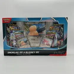 Pokemon Snorlax ex & Blissey ex Special Collection Box – Sealed - Image 1