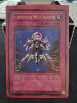 Yu-Gi-Oh! Interdimensional Matter Transporter DCR-052 1st Edition Ultra Rare NM - Image 1