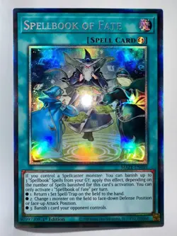 Yu-Gi-Oh Spellbook of Fate MAZE-EN059 Collector's Rare 1st Edition - Image 1