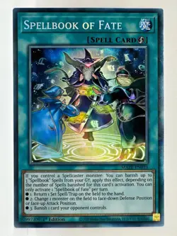 Yu-Gi-Oh Spellbook of Fate MAZE-EN059 Collector's Rare 1st Edition - Image 2