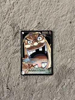 One Piece TCG Marshall.D.Teach OP09-081 Leader Alt Art Near Mint English - Image 1