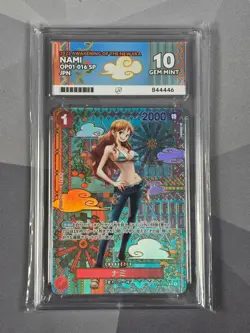 Nami OP05 0P01-016 SP Special Alternative Art 2023 One Piece ACE 10 Japanese - Image 1