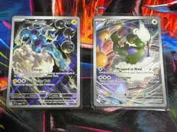Thundurus and Tornadus AR 2025 Pokemon Card TCG English Promo 209 210 Art Rare - Image 1