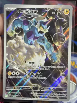Thundurus and Tornadus AR 2025 Pokemon Card TCG English Promo 209 210 Art Rare - Image 3
