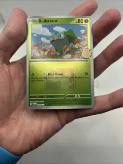 001/132 Bulbasaur 2026 Pokemon Day League Stamped Promo Card Mega TCG Play - Image 4