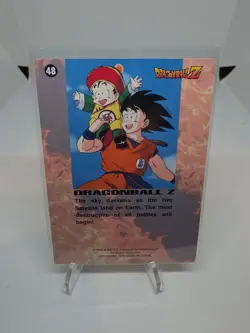 Dragon Ball Z 1996 Card #48 Vegeta - Image 2