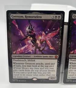 Gwenom Remorseless M MTG Marvel Spider-Man Non-Foil x2 - Image 2