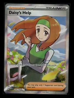 Pokemon Card - Daisy's Help Scarlet & Violet 151 195/165 Ultra Rare NM - Image 1
