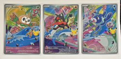 Pokemon TCG First Partner Illustration Collection Series 1: Alola Gen 7 Starters - Image 1