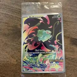 Bulbasaur Mega Evolutions Stamped Promo Pokemon TCG Near Mint - Image 1