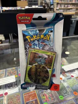 Pokemon - Paradox Rift Checklane Blister [Pineco] 1 Booster Pack New Sealed - Image 1