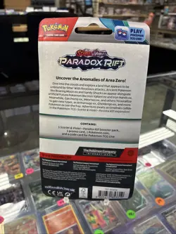 Pokemon - Paradox Rift Checklane Blister [Pineco] 1 Booster Pack New Sealed - Image 3