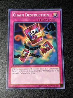 Chain Destruction - LCYW-EN094 - LP - Common - 1st ed - Yugioh - Image 1