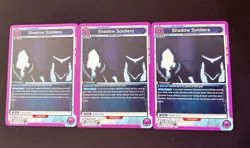 Shadow Soldiers SLG-1-030 Union Arena Solo Leveling UE17BT X3 - Image 1