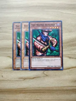 Yu-Gi-Oh! - The Bistro Butcher 3X - Complete Playset Of Common Cards - Image 1