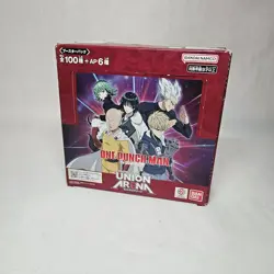 Union arena one punch man japanese trading card game new open box bandai namco - Image 1
