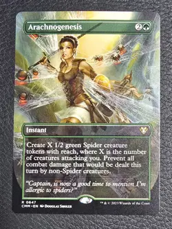 Arachnogenesis (Borderless) MTG Commander Masters (CMM) (NM) Magic Card - Image 1