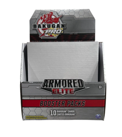 Case of 36 Bakugan Pro, Armored Elite Booster Pack Trading Cards - Image 2