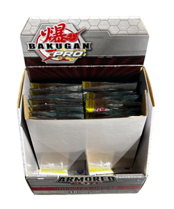 Case of 36 Bakugan Pro, Armored Elite Booster Pack Trading Cards - Image 3