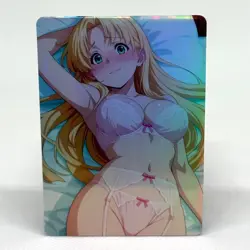 High School DxD Asia Argento Goddess Anime Waifu ACG Foil Card - Image 1
