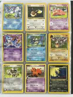 Pokemon Card Collection VTG Binder Holo Rare 1st E-Reader WoTC Mewtwo Vaporeon - Image 1