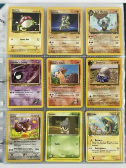 Pokemon Card Collection VTG Binder Holo Rare 1st E-Reader WoTC Mewtwo Vaporeon - Image 3