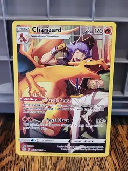 Charizard TG03/TG30 Swsh11: Lost Origin Trainer Gallery Holo Card Near Mint - Image 1