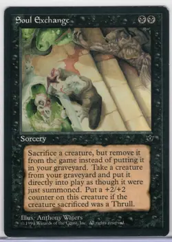 1x Soul Exchange - Fallen Empires - Light Play - Image 1