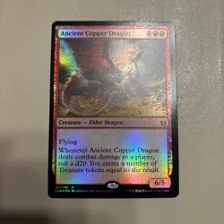 *FOIL* Ancient Copper Dragon - Commander Legends - MTG Magic The Gathering - NM - Image 1