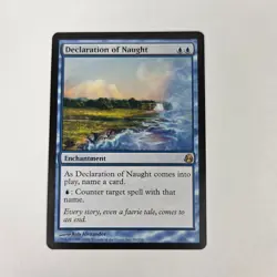 MTG 'Declaration of Naught' MOR Morningtide NM - Free Shipping - Image 3
