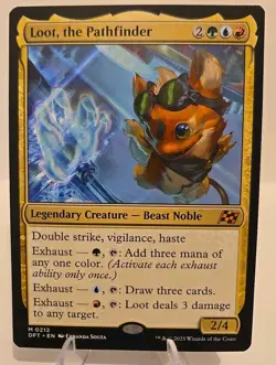 Loot, the Pathfinder MTG Aetherdrift Regular - Image 1