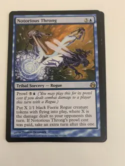 Notorious Throng ~ Morningtide MOR EX/NM MTG - Image 1