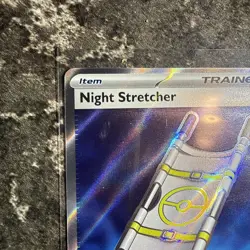 Pokemon Night Stretcher 173/132 Me01: Mega Evolution Trainer Full Art Holo - Image 5