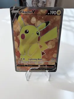 Pokemon TCG – Pikachu V Full Art 157/172 – Brilliant Stars – NM Condition - Image 2