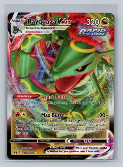 Rayquaza VMAX 102/159 Ultra Rare Crown Zenith Pokemon - Image 1