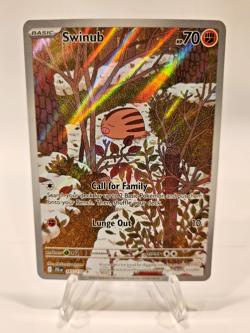 Swinub 165/159 Illustration Rare Pokemon TCG Journey Together - Image 1