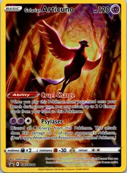 Galarian Articuno SWSH282 Promo SWSH Black Star Pokemon NM - Image 1
