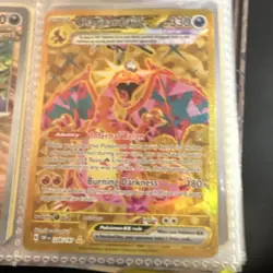 Pokemon TCG Charizard ex 228/197 SV03 Obsidian Flames Ultra Rare Full Art Holo - Image 1