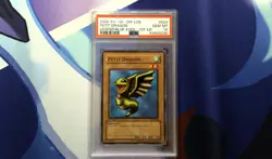 PSA GEM MT 10 Yugioh 2002 Eng Petite Dragon 1st Ed - Image 1