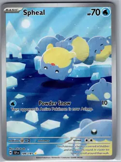 Spheal - 199/191 SV08: Surging Sparks - Pokemon Card - NM - Image 1